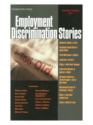 cover image of Employment Discrimination Stories